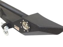 Jeep TJ/YJ Front Bumper W/LED's 87-06 Wrangler TJ/YJ Steel Black Textured Powercoat Fishbone Offroad