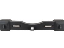 Jeep JK Rear Bumper W/LED's 07-18 Wrangler JK Rubicon and Unlimited Steel Black Textured Powdercoat Fishbone Offroad