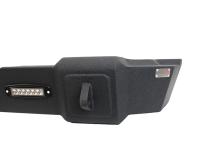 Jeep JK Rear Bumper W/LED's 07-18 Wrangler JK Rubicon and Unlimited Steel Black Textured Powdercoat Fishbone Offroad