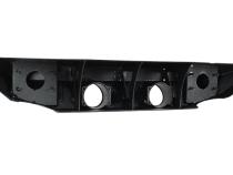 Jeep JK Front Bumper 07-18 Wrangler JK Rubicon and Unlimited Steel Black Textured Powdercoat Manowar Series Fishbone Offroad