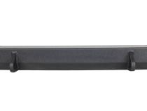 Jeep TJ Front Bumper 97-06 Wrangler TJ Rubicon and Unlimited Steel Black Textured Powdercoat Piranha Series Fishbone Offroad