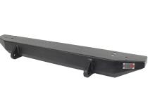 Jeep TJ Front Bumper 97-06 Wrangler TJ Rubicon and Unlimited Steel Black Textured Powdercoat Piranha Series Fishbone Offroad