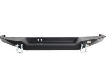 Cherokee XJ Front Winch Bumper W/O Grille Guard Bullhead Steel Black Textured Powdercoat Fishbone Offroad