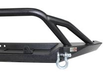 Cherokee XJ Front Winch Bumper W/Grille Guard Bullhead Steel Black Textured Powdercoat Fishbone Offroad