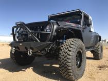 Jeep JK Front Winch Bumper W/Grille Guard 07-18 Wrangler JK Manowar Series Fishbone Offroad