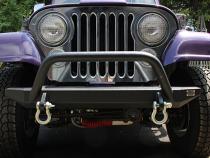 Jeep YJ Piranha Front Bumper with Tube Guard 87-95 YJ Wrangler Fishbone Offroad