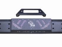 Barracuda Modular Front Bumper - Base 07-18 Jeep Wrangler, 18-Present Jeep Wrangler, 18-Present Jeep Gladiator JT Fishbone Offroad