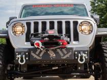 Barracuda Modular Front Bumper - Base 07-18 Jeep Wrangler, 18-Present Jeep Wrangler, 18-Present Jeep Gladiator JT Fishbone Offroad