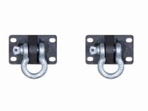 Barracuda D-Ring Mount Pair 07-18 Jeep Wrangler, 18-Present Jeep Wrangler, 18-Present Jeep Gladiator JT Fishbone Offroad