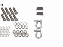 Barracuda D-Ring Mount Pair 07-18 Jeep Wrangler, 18-Present Jeep Wrangler, 18-Present Jeep Gladiator JT Fishbone Offroad