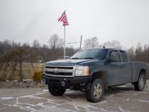 07-13 Chevy 1500 Front Winch Bumper Fishbone Offroad