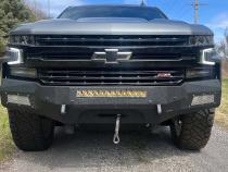 2019-2021 Chevy Silverado 1500 Rockfish Front Bumper Fishbone Offroad