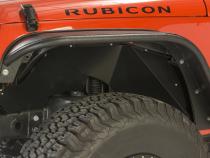 Jeep JK Tube Fenders 07-18 Wrangler JK Front/Rear Set Of 4 Steel Black Textured Powdercoat Fishbone Offroad