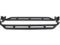 Jeep JK Rock Sliders 2 Door 07-18 Wrangler JK Unlimited Steel Black Textured Powdercoat Fishbone Offroad