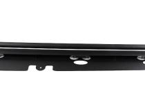 Jeep JK Rock Slider 07-18 Wrangler JK 4 Door Rubicon Steel Black Textured Powdercoat Fishbone Offroad