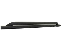 Jeep JK Rock Slider 07-18 Wrangler JK 4 Door Rubicon Steel Black Textured Powdercoat Fishbone Offroad