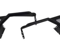 Jeep TJ Tube Fender Set Of 4 Front and Rear 97-06 Wrangler TJ Steel Black Textured Powdercoat Fishbone Offroad