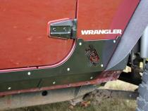 Jeep JK Rocker Guards Scale Armor 07-18 Wrangler JK 4 Door Fishbone Offroad