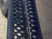 Jeep LJ Rock Slider W/Tube Step Black Powdercoat Fishbone Offroad