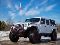 2020-Present Jeep Gladiator JT  Rocker Guards Fishbone Offroad