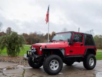 Wrangler Front Fenders Paintable Mesh Upgrade for 97-06 Wrangler Fishbone