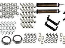 18-Current Jeep Wrangler JL, JLU and 20-Current Jeep Gladiator JT Front Steel Elite Fenders Fishbone Offroad