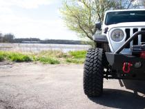 18-Current Jeep Wrangler JL, JLU and 20-Current Jeep Gladiator JT Front Steel Elite Fenders Fishbone Offroad