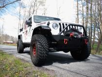 18-Current Jeep Wrangler JL, JLU and 20-Current Jeep Gladiator JT Front Steel Elite Fenders Fishbone Offroad