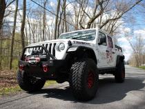 18-Current Jeep Wrangler JL, JLU and 20-Current Jeep Gladiator JT Front Steel Elite Fenders Fishbone Offroad