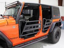 Jeep JK Tube Doors 07-18 Wrangler JK 4 Door Front/Rear Fishbone Offroad
