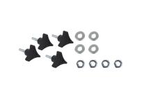 Jeep JK Wheel Well Storage Bins 07-18 Wrangler JK 2-Door Fishbone Offroad