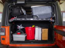 Jeep JK Interior Storage Rack 07-18 Wrangler JK 4 Door Fisbone Offroad