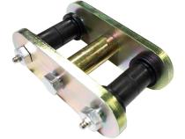 Front Greasable Shackles 76-86 Jeep CJ-7 Fishbone Offroad