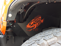 Jeep JK Inner Fender Accent Plate 07-18 Wrangler JK Fishbone Offroad