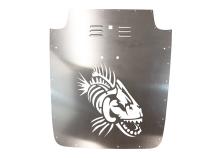 Jeep TJ Hood Louver Raw Unpainted 03-06 Wrangler TJ Fishbone Offroad