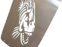 Jeep TJ Hood Louver Raw Unpainted 03-06 Wrangler TJ Fishbone Offroad