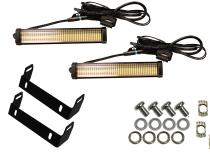 7 Inch Turn Signal and Side Marker Lights and Brackets Fishbone Offroad