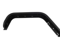 Jeep JK Tube Fenders 07-18 Wrangler JK Front/Rear Set Of 4 Aluminum Black Textured Powdercoat Fishbone Offroad