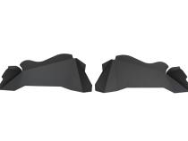 Jeep JK Inner Fenders 07-18 Wrangler JK Front/Rear Set Of 4 Aluminum Black Powdercoat Fishbone Offroad