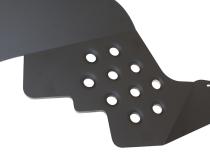 Jeep JK Inner Fenders 07-18 Wrangler JK Front/Rear Set Of 4 Aluminum Black Powdercoat Fishbone Offroad