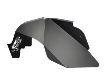 Jeep JK Logo Aluminum Inner Fenders 07-18 Wrangler JK Black Powdercoat Fishbone Offroad