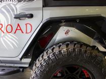 Jeep JL Inner Fenders For 18-Current Wrangler JL Front/Rear Set of 4 Aluminum Raw Fishbone Offroad