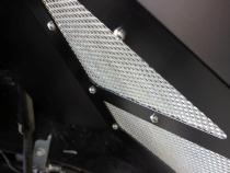 Jeep JL Inner Fenders For 18-Current Wrangler JL,  2020-Current JT Gladiator Front Pair Aluminum Black Powdercoat Fishbone Offroad