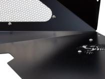 Jeep JL Inner Fenders For 18-Current Wrangler JL Rear Pair Aluminum Black Powdercoat Fishbone Offroad