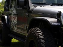 Gladiator Rear Fenders Elite Aluminum For 20-Pres Jeep Gladitor Fishbone