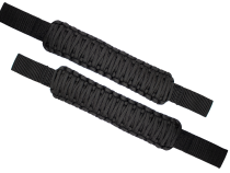 Head Rest Paracord Grab Handles Black Fishbone Offroad