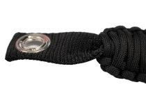 Paracord Grab Handles for A Pillar Sound Bar 07-18 Wrangler JK Black Fishbone Offroad
