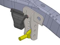 Jeep TJ Trackbar Mount 97-06 Wrangler TJ 2.5 3.5 Inch Stretch Artec Industries