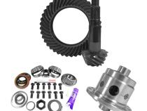 11.25 inch Dana 80 4.56 Rear Ring and Pinion Install Kit 35 Spline Positraction 4.375 inch BRG Yukon Gear &amp;amp; Axle
