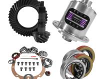 8.8 inch Ford 3.55 Rear Ring and Pinion Install Kit 28 Spline Positraction 2.25 inch Axle Bearings Yukon Gear &amp;amp; Axle